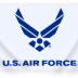 Air Force Wings Flag with White Background - 3'x5' - For Outdoor Use