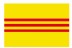 3 x 5' Nylon South Vietnam Flag