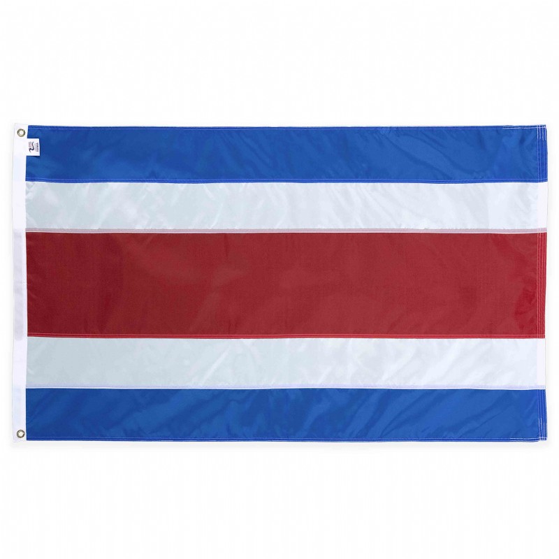 3x5' Nylon Costa Rica Civil Flag