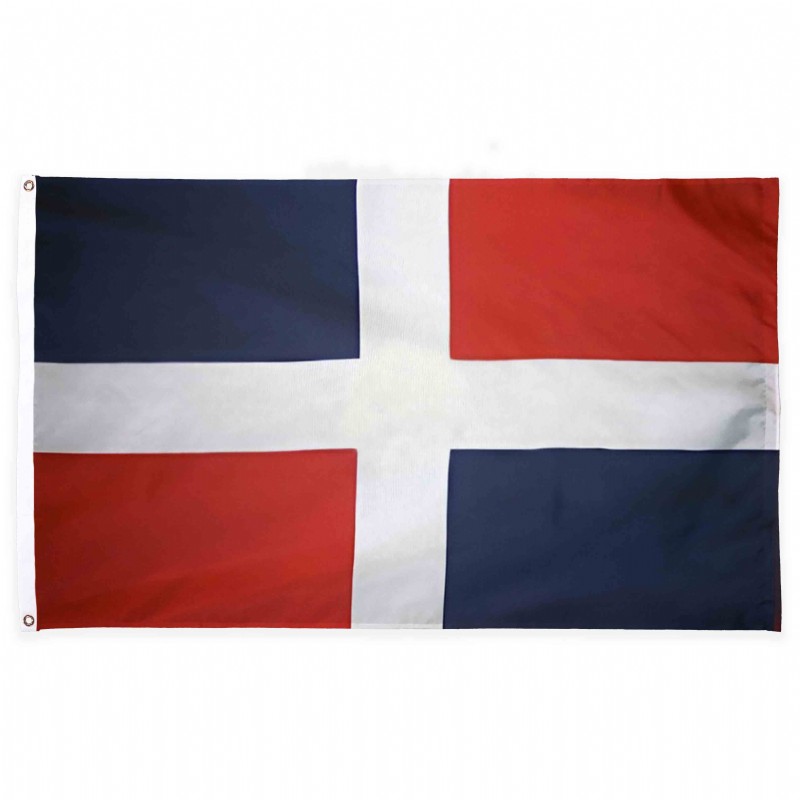 3x5' Nylon Dominican Republic Civil Flag