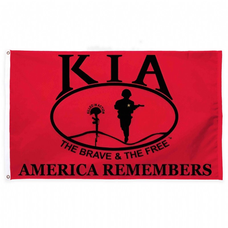 3x5' Nylon KIA Honor Flag